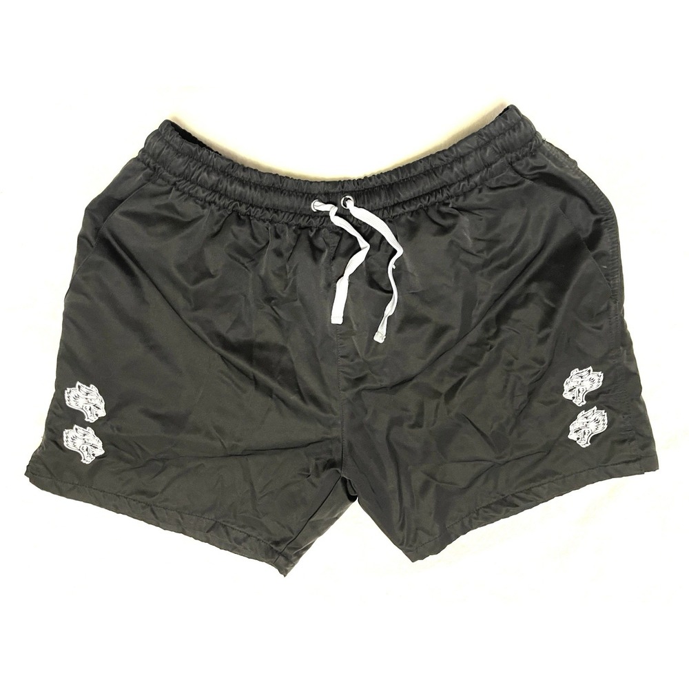 DARC SPORT Wolves Athletic Shorts Men size medium Black